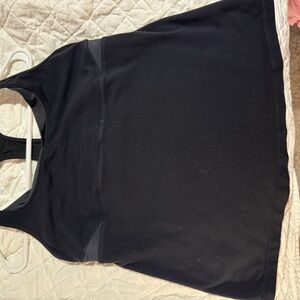 Women's Black lululemon tank